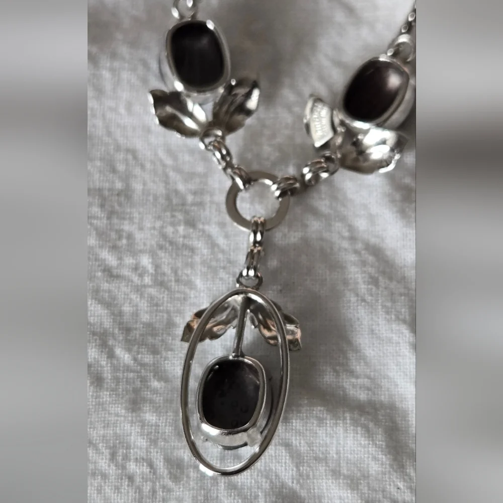 Vtg Van Dell Sterling Necklace